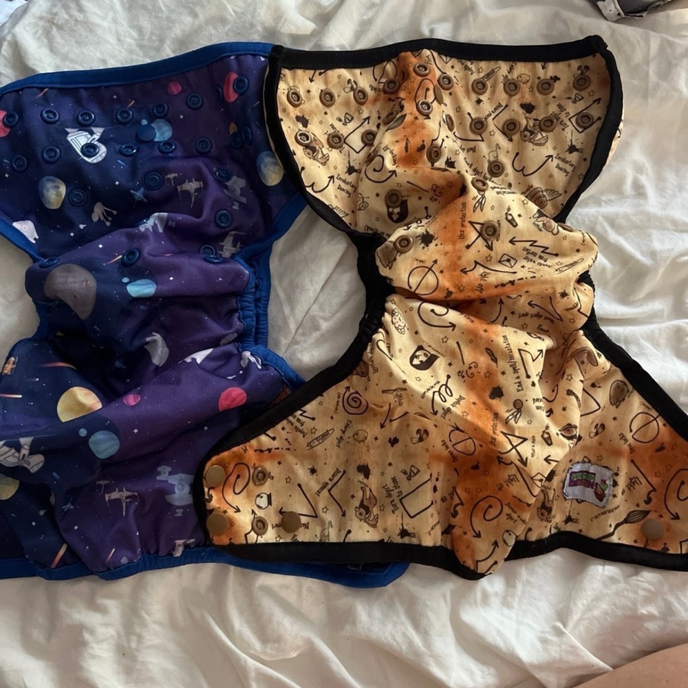 Nerdy Mommas Diaper covers
